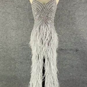 New Luxury Lace Evening Dress Sleeveless Prom Dresses Party Gowns