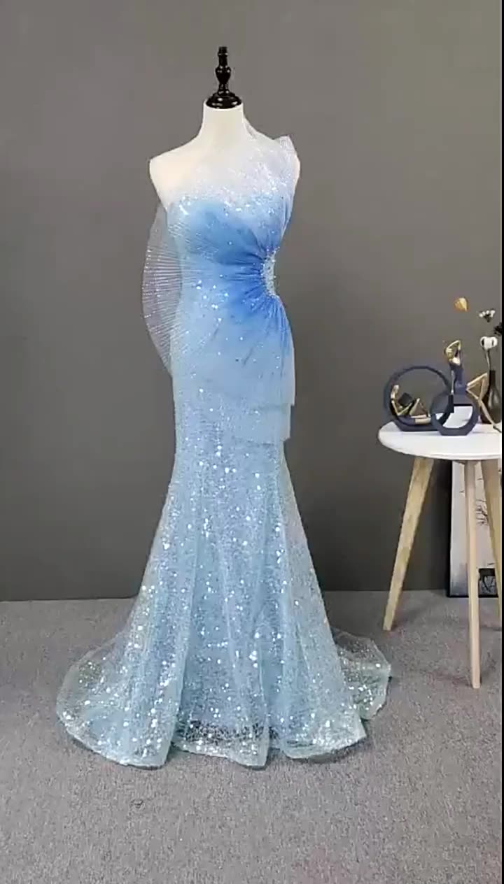 Hand Embroidery Designs Dress For Party High Quality Evening Dress - Image 2