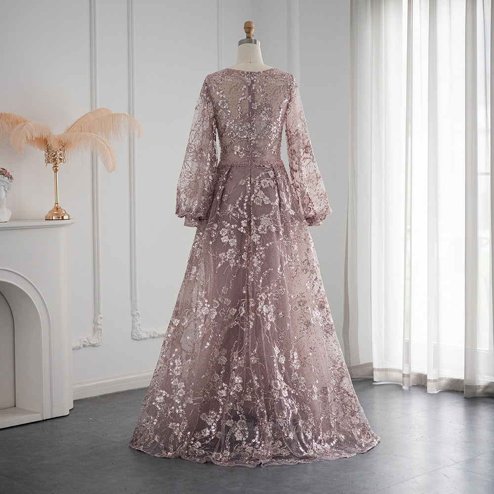 Luxury Crystal Evening Dress for Women Wedding Party Elegant Formal Gowns - Image 17