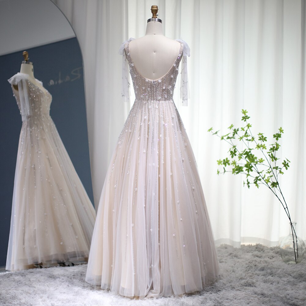 Evening Dresses Luxury Crystal Elegant Formal Dress for Women Wedding Party Gowns - Image 13