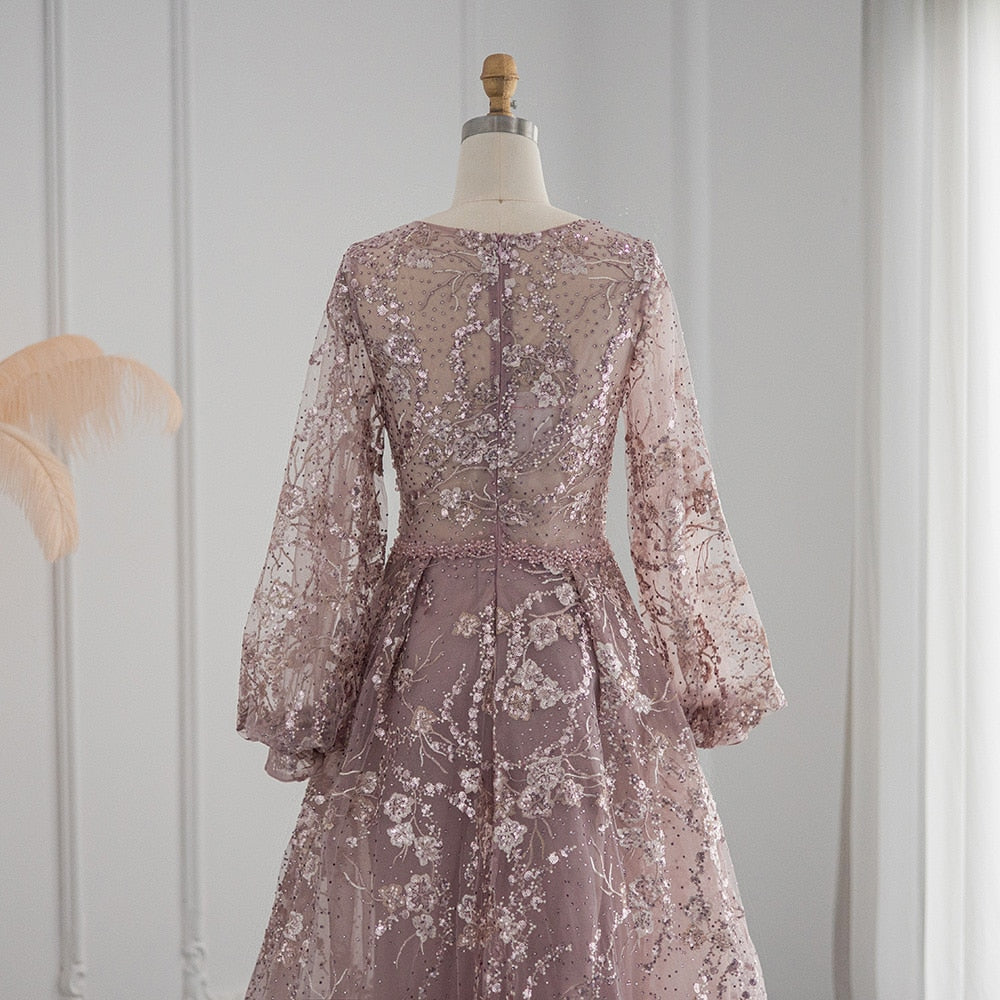 Luxury Crystal Evening Dress for Women Wedding Party Elegant Formal Gowns - Image 18