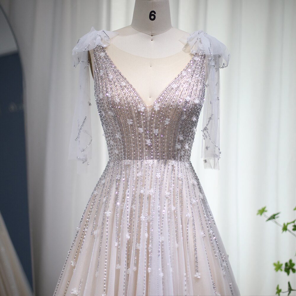 Evening Dresses Luxury Crystal Elegant Formal Dress for Women Wedding Party Gowns - Image 9