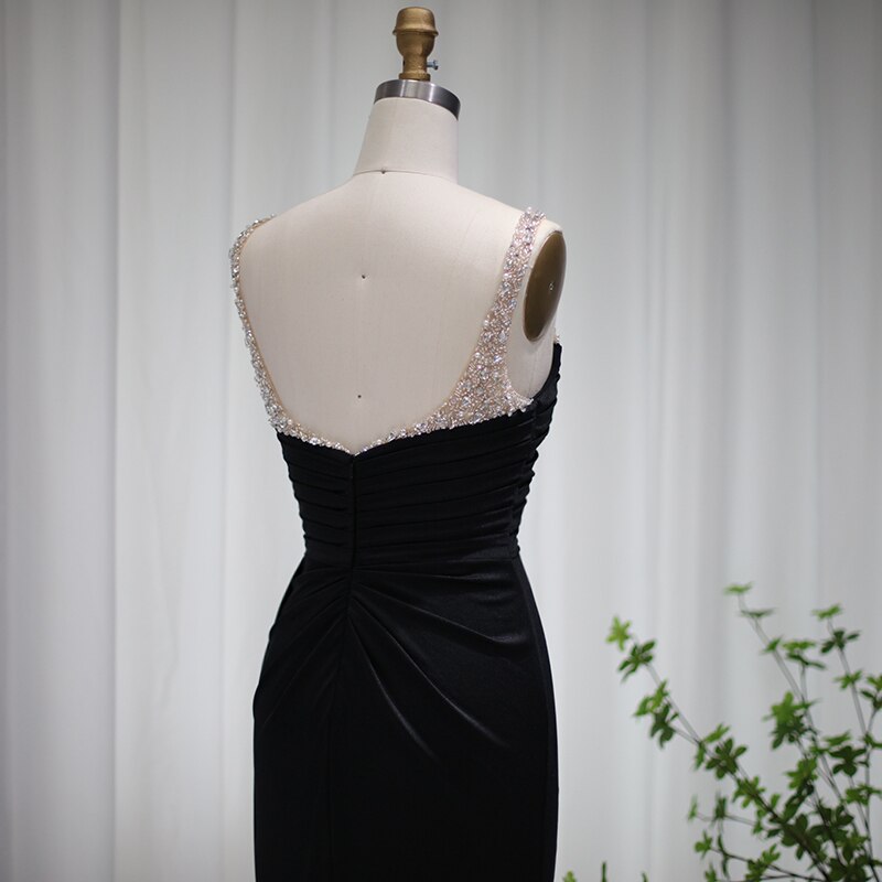High Slit Mermaid Evening Dress Luxury Long Party Dresses for Women Wedding Guest Formal Prom Gown - Image 12
