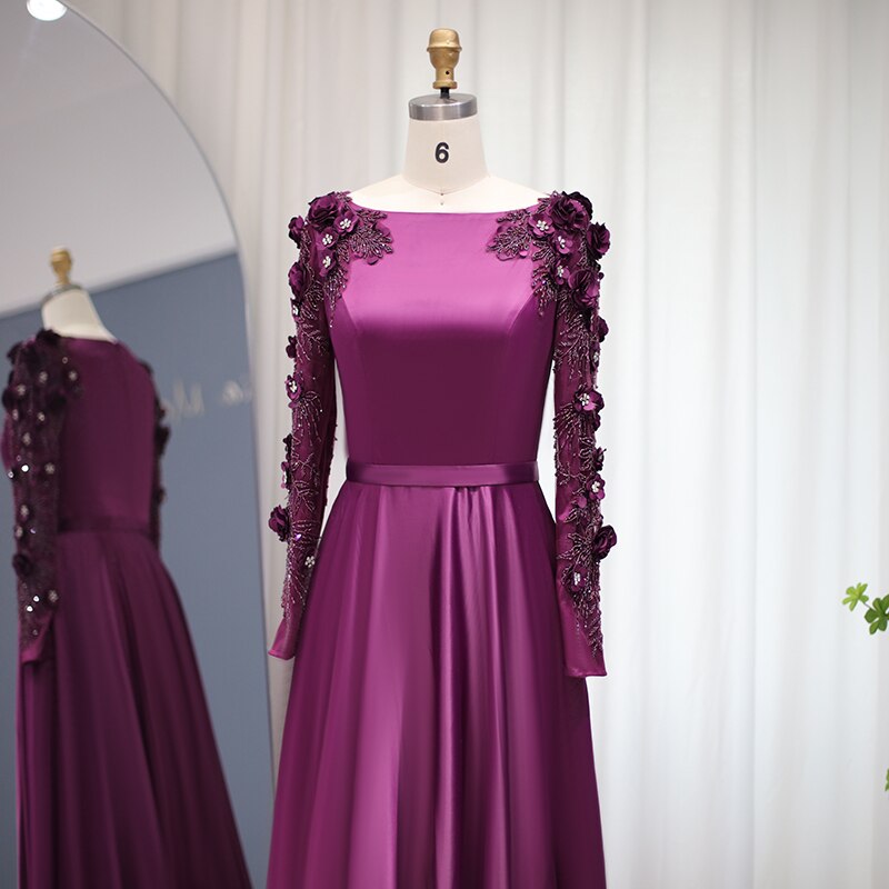 Evening Dress with Detachable Overskirt Luxury Women Wedding Formal Party Gowns - Image 23