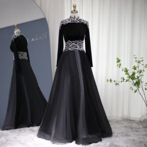 Luxury Beaded Evening Dresses for Women Wedding Party Formal Dress