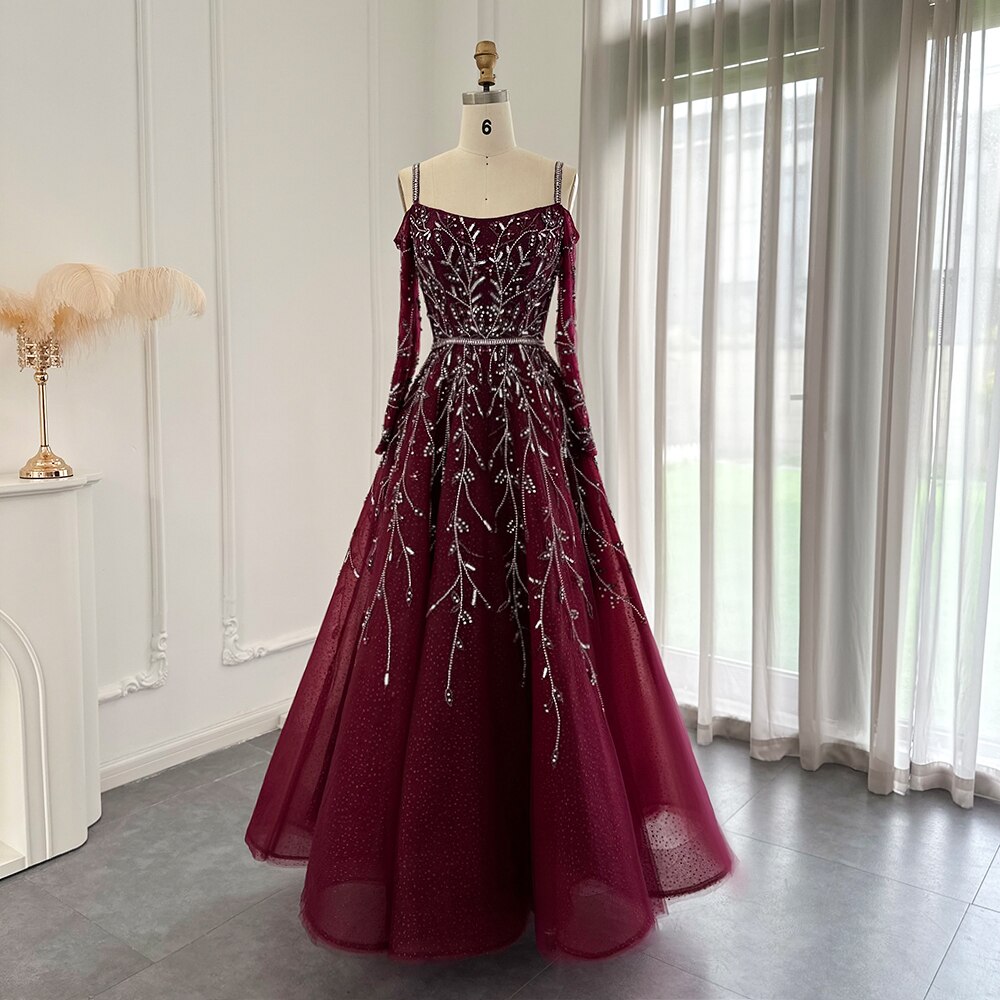 Luxury  Ball Gown Evening Dresses Women Formal Dress for Wedding Guest Party