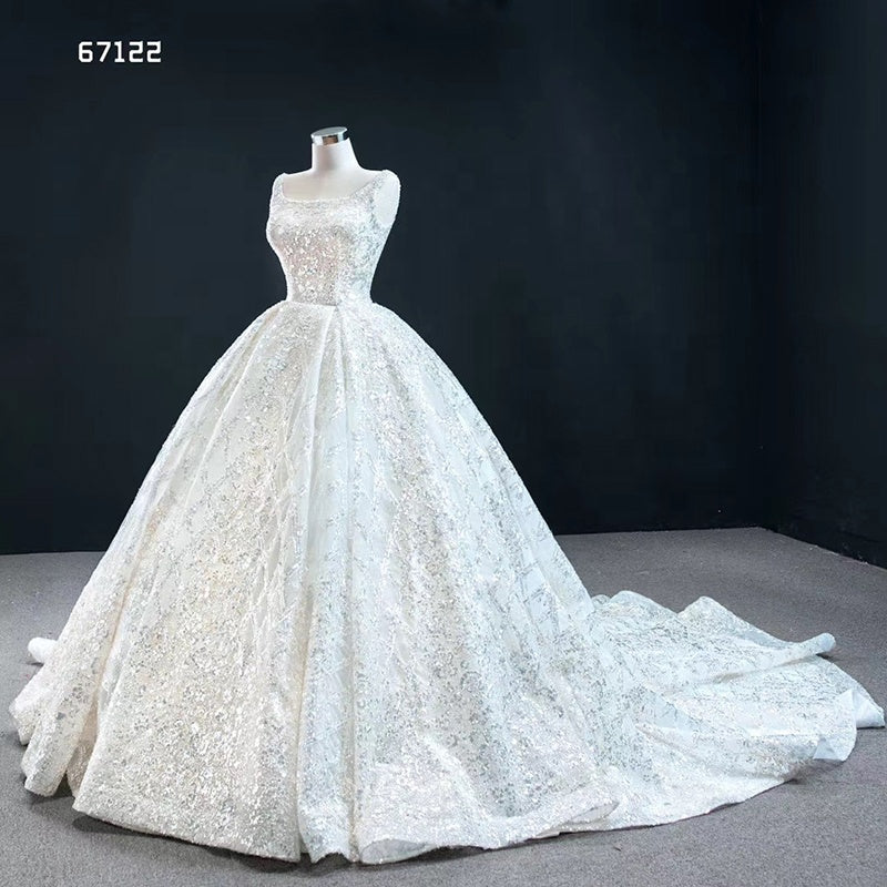 Luxury Princess Verified Supplier Beaded Wedding Dress Bridal Gown